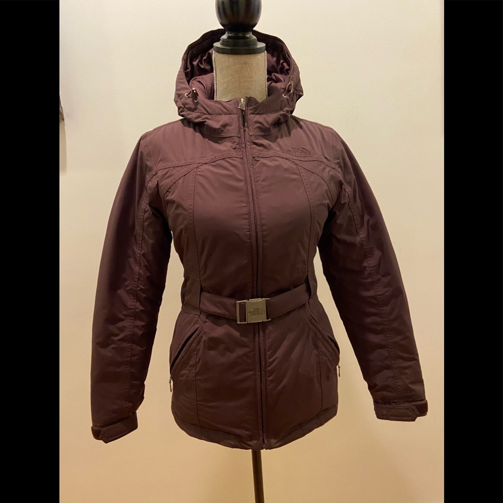 North Face Hyvent Winter Coat with Belt